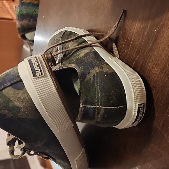 Suede camo Superga sneakers - Picture 3 of 7